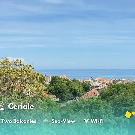 Box E Vista Mare - Relax Con Aria Condizionata 아파트 *